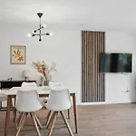 Moderne Kuestenhyggen Mit Garten&parkplatz - Hermannliving Apartman