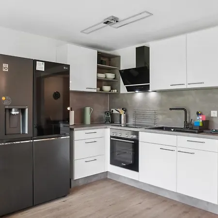 Moderne Kuestenhyggen Mit Garten&parkplatz - Hermannliving Apartment *