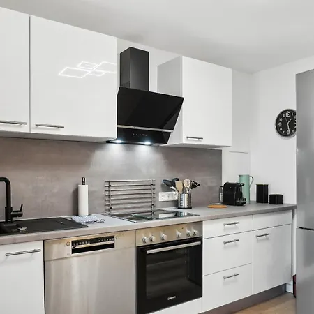 Moderne Kuestenhyggen Mit Garten&parkplatz - Hermannliving Apartment