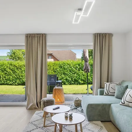Moderne Kuestenhyggen Mit Garten&parkplatz - Hermannliving Apartment Westerdeichstrich