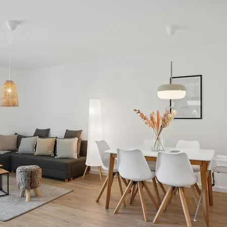 Апартаменты Moderne Kuestenhyggen Mit Garten&parkplatz - Hermannliving