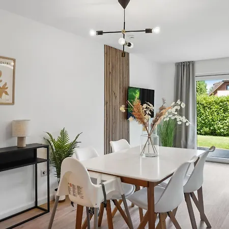 Апартаменты Moderne Kuestenhyggen Mit Garten&parkplatz - Hermannliving