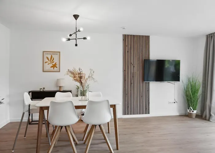 Moderne Kuestenhyggen Mit Garten&parkplatz - Hermannliving Apartament