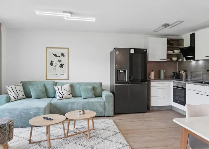 Moderne Kuestenhyggen Mit Garten&parkplatz - Hermannliving *